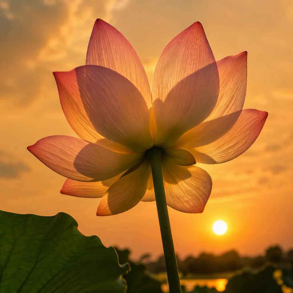 Mẫu hình nền hoa sen thứ 7