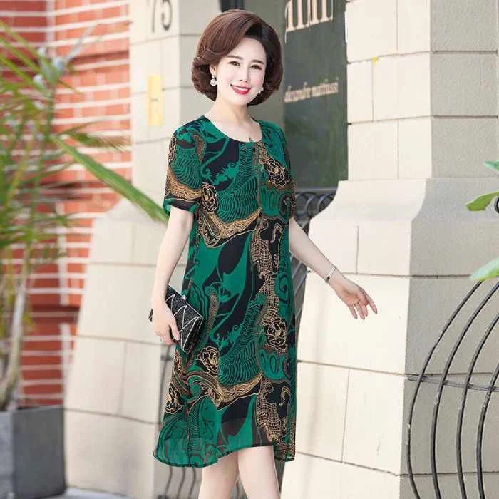 Hình 62 trong bộ mẫu đầm trung niên sang trọng