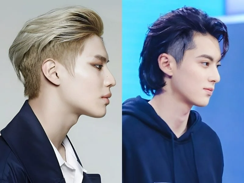 Kiểu tóc undercut dài cá tính cho phái mạnh