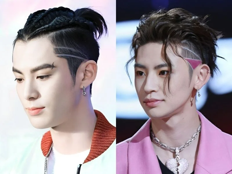 các kiểu tóc nam undercut kẻ vạch