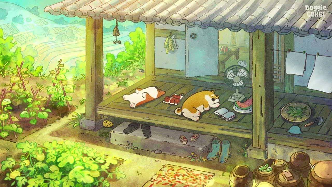 [ Hình Nền Động ] Doggie Corgi part 1 - Live Wallpaper PC