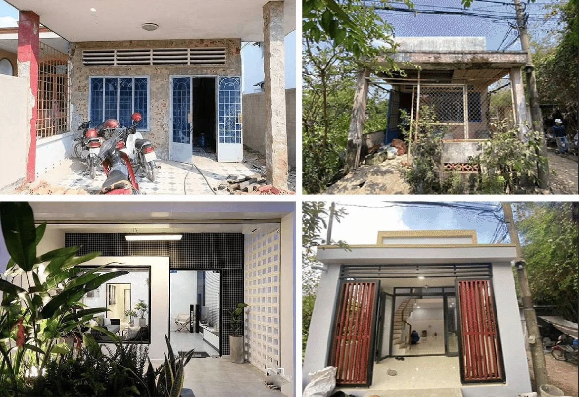 Phương án cải tạo nhà cấp 4 đẹp và tiết kiệm
