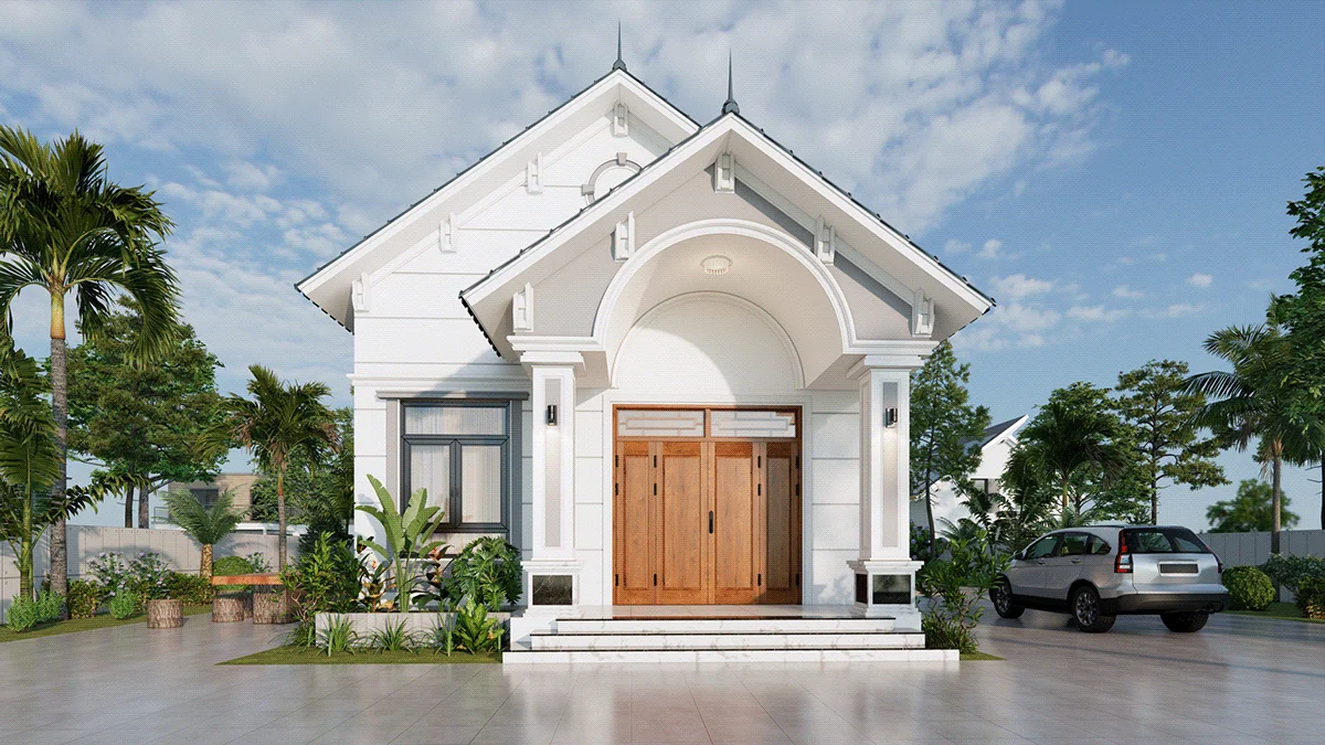 Top 10+ Mẫu nhà cấp 4 đẹp mê ly, thiết kế sáng tạo 2024 - Xây Dựng Thuận Phát