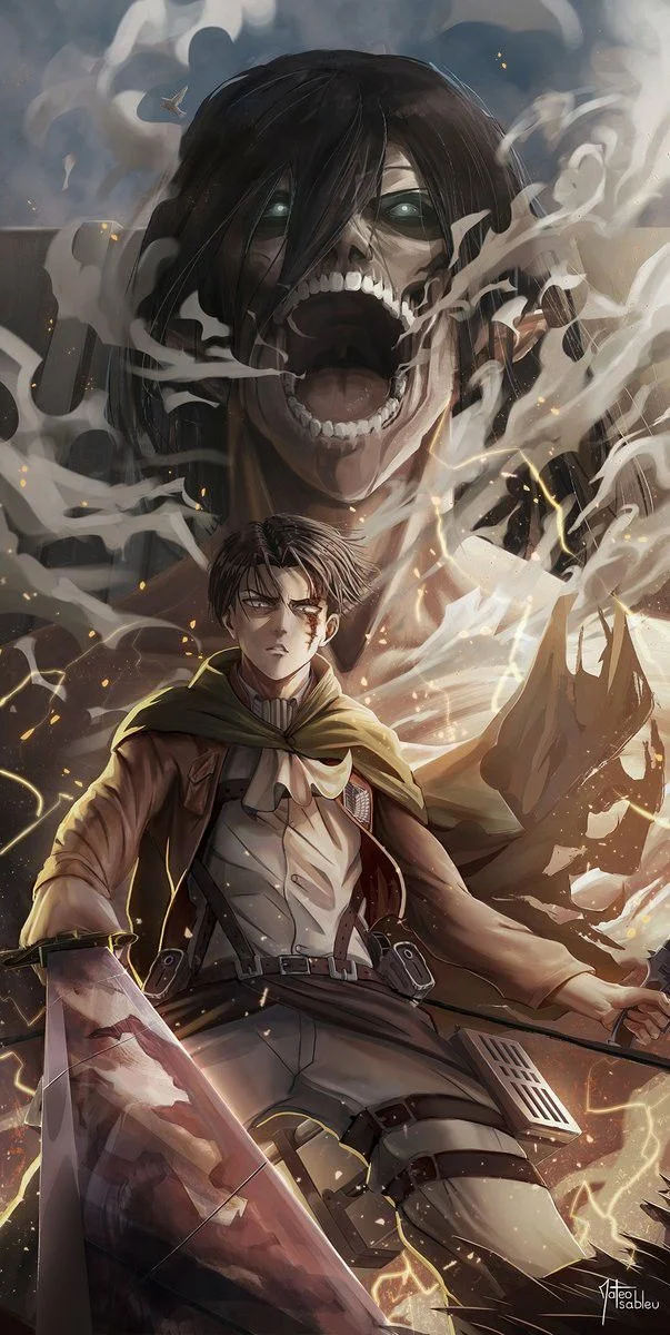 hình nền anime ngầu attack on titan (2)