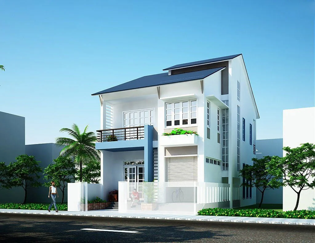 mẫu nhà 2 tầng đẹp giá 1 tỷ (8)