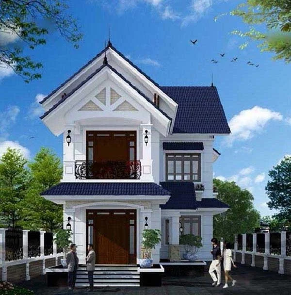goi y nhung mau nha 2 tang gia 1 ty dep nhu biet thu