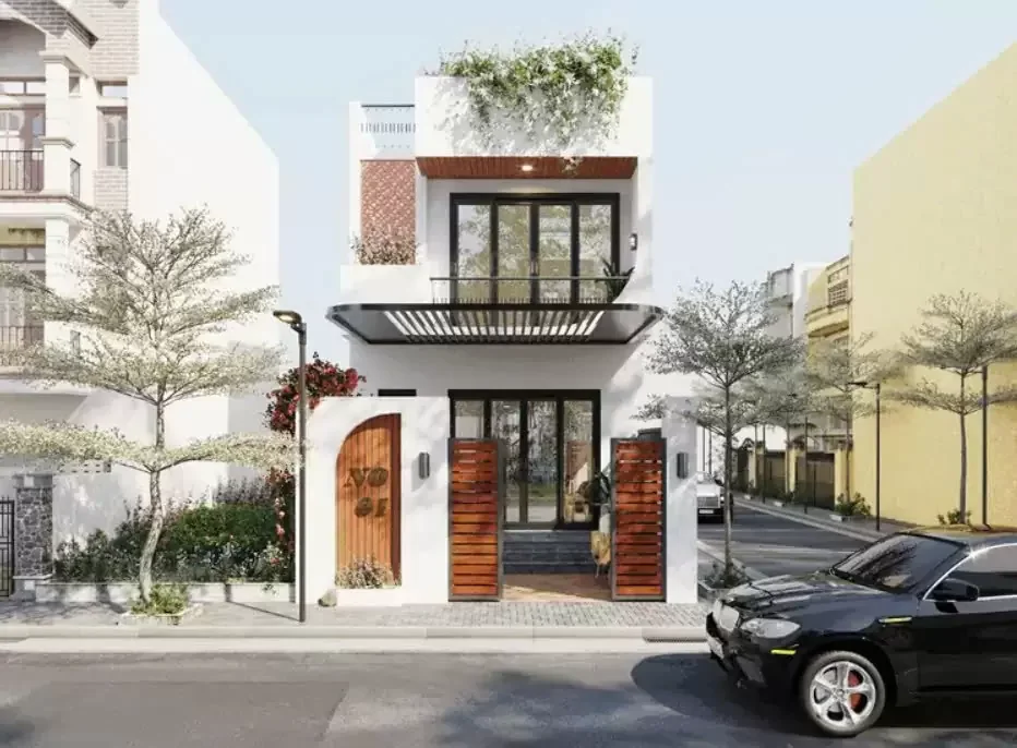Mẫu nhà 2 tầng đẹp giá 1 tỷ với vật liệu xây dựng chất lượng
