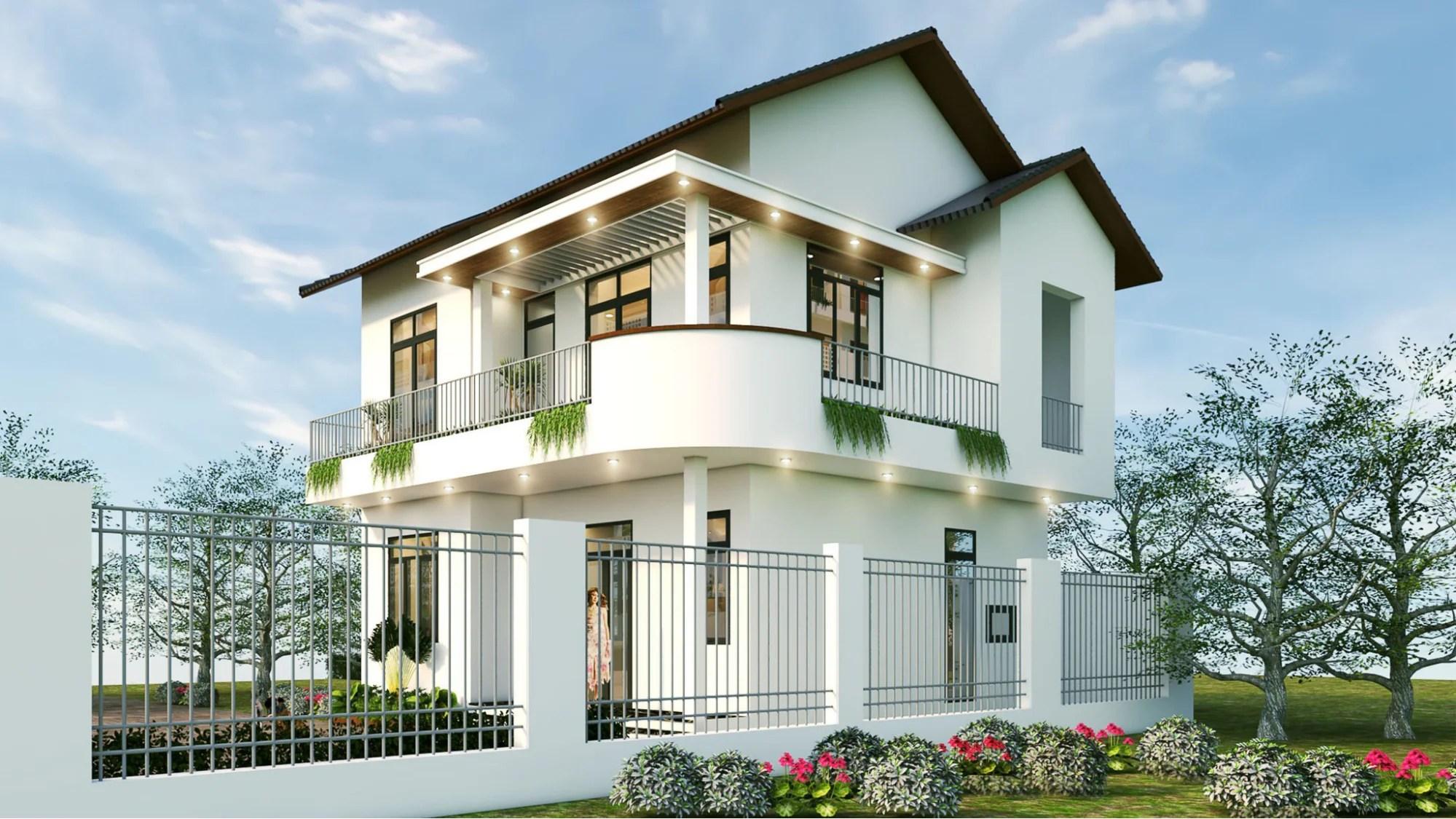 mẫu nhà 2 tầng đẹp giá 1 tỷ (5)