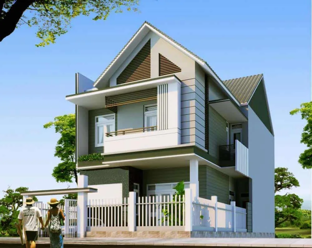 mẫu nhà 2 tầng đẹp giá 1 tỷ (4)