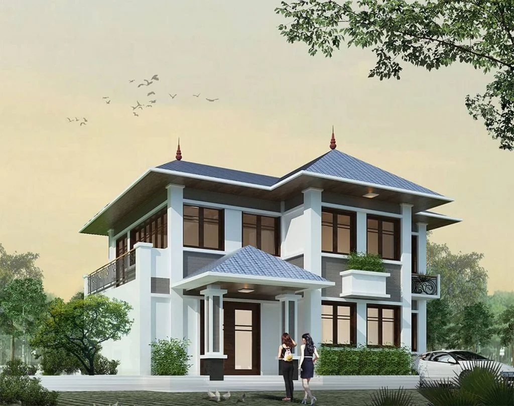 mẫu nhà 2 tầng giá 1 tỷ (3)
