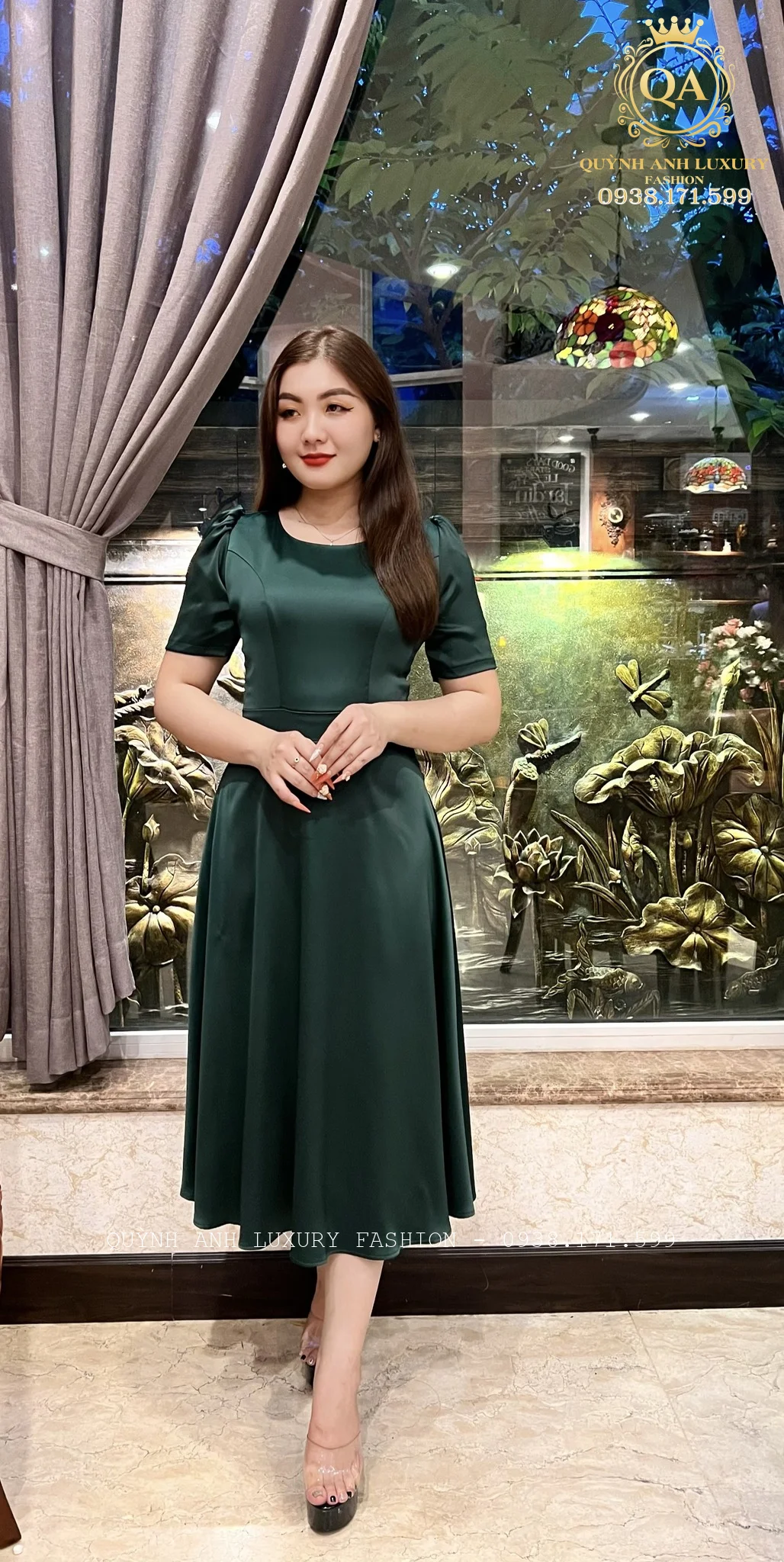 Kiến thức cơ bản khi chọn được đầm xòe sang trọng (2)