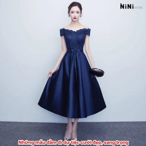 Top 8 mẫu đầm đi dự tiệc cưới - Đẹp Sang trọng - NiniStore - Chuyên trang phục cưới, áo dài, áo Khỏa Top 1 VN