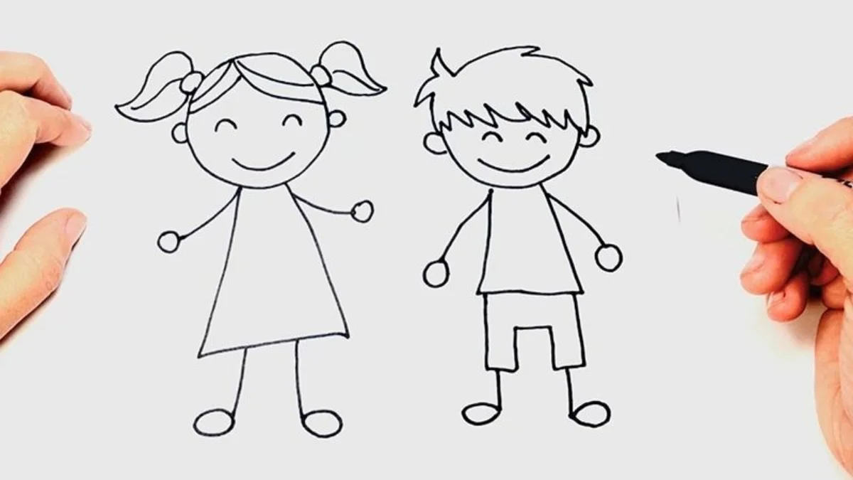 50+ Cách vẽ người đẹp đơn giản nhất | Mẫu ý tưởng hay