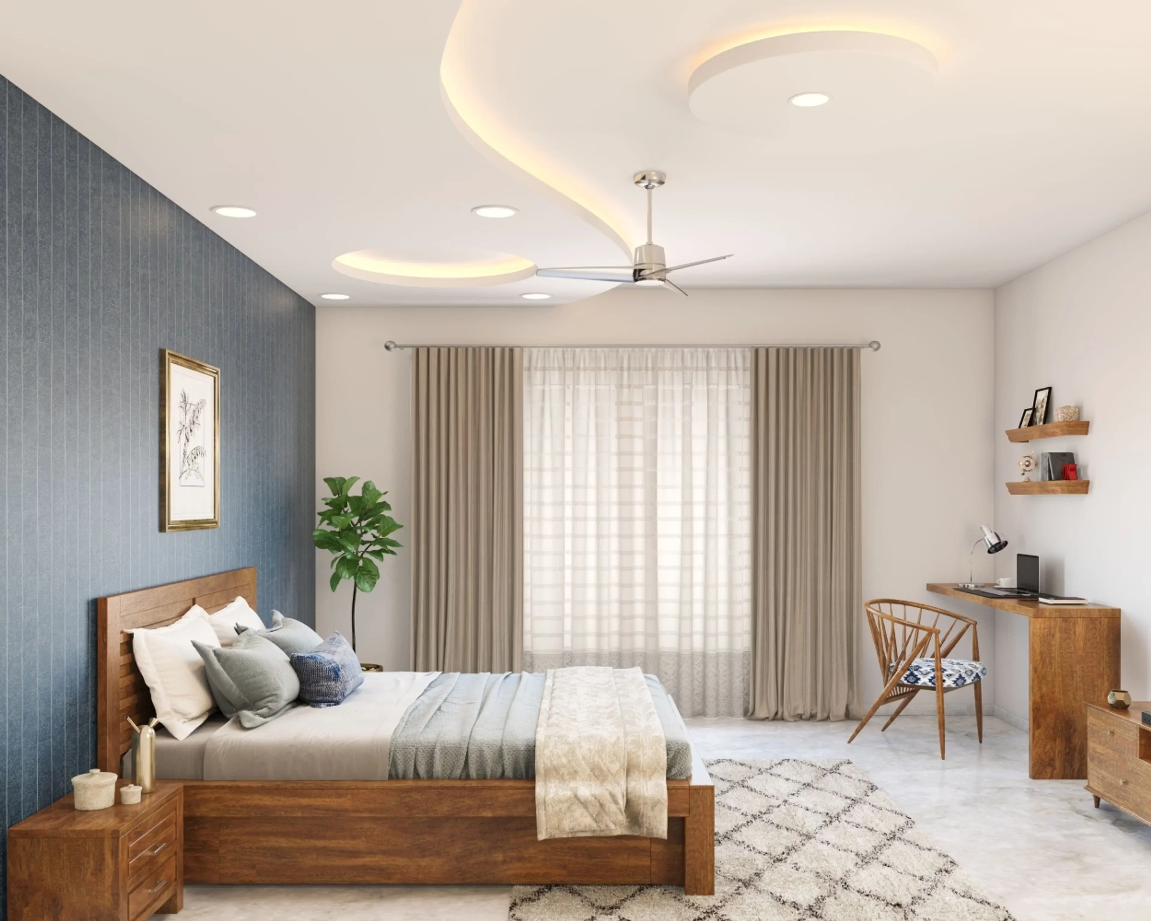 Gợi ý 99+ kiểu trần thạch cao phòng ngủ đẹp theo xu hướng mới