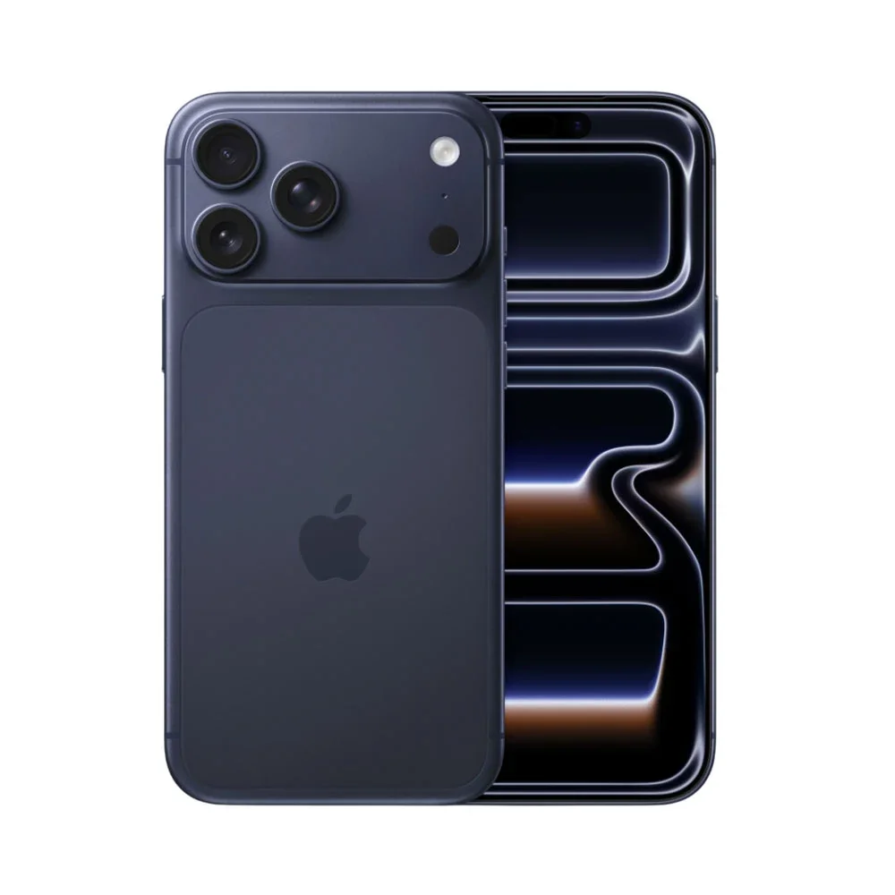 Mặt lưng iPhone 17 Pro Max màu xanh đậm