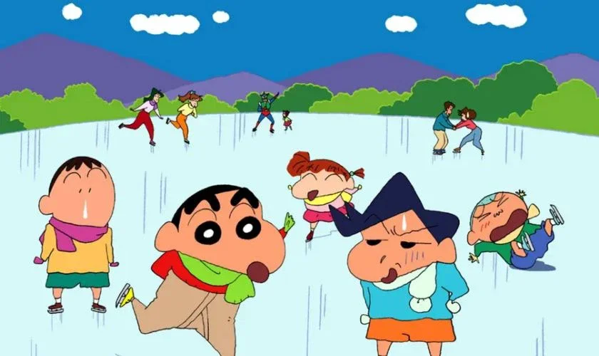 Hình nền cu Shin và các bạn đẹp, nổi bật nhất