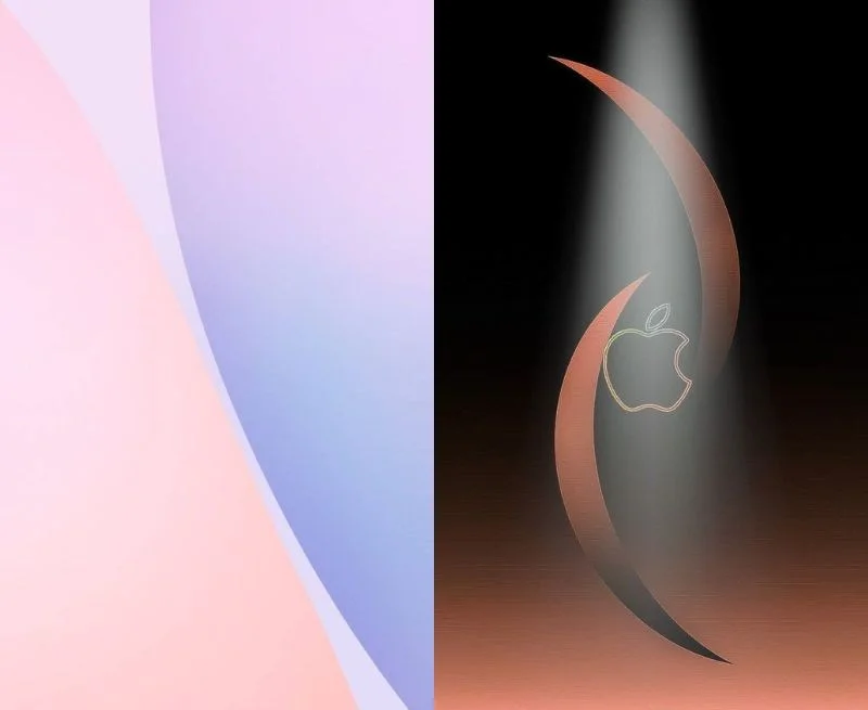 Hình nền iPhone thiết kế tối giản