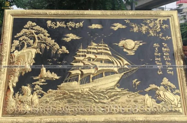 Tranh đồng thuận buồm xuôi gió đẹp nhất